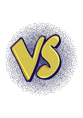 Versus Color Illustration
