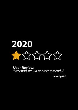 2020 would not recommend