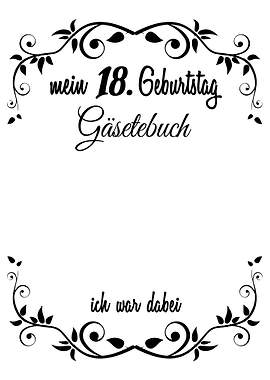 Mein 18 Geburtstag