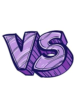 Versus Color Illustration