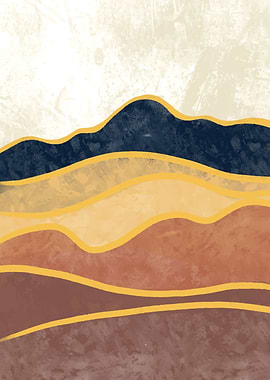 Minimalist landscape