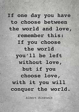 Albert Einstein Quote L043