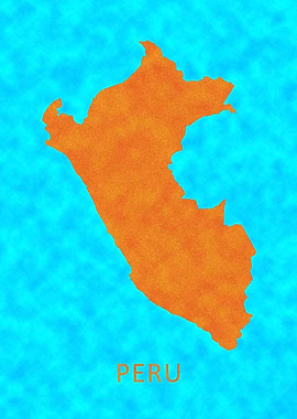 Peru Outline Map