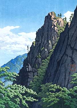 Kumgang Mountain In Korea