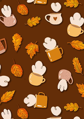 Mugs And Leaves