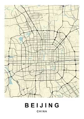 Beijing City Map