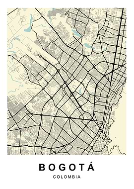 Bogota City Map