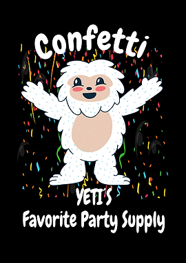 Confetti Yeti Party