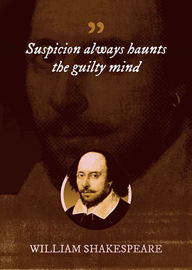 Suspicion always haunts