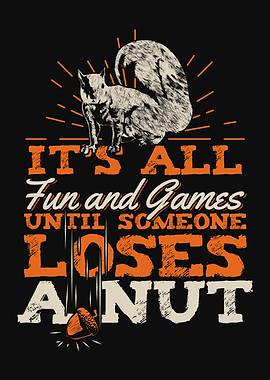 Funny Squirrel Design