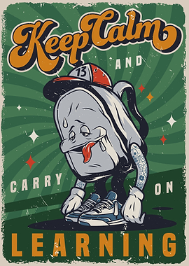 College Vintage Poster 08