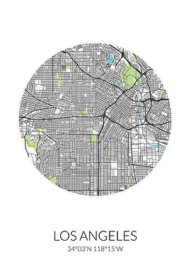 Los Angeles City Map