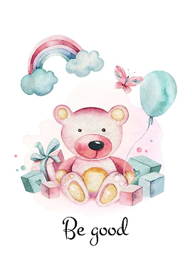 Be good cute bear