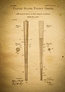 Baseball Bat Patent