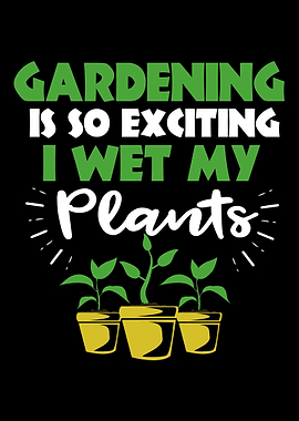 Funny Gardener Garden