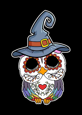 Big Eye Nocturnal Bird