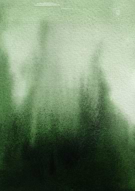 Modern Green Painting 1