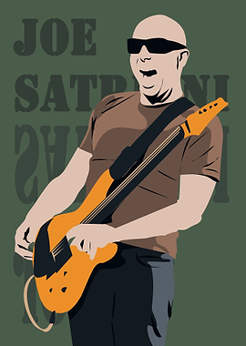 Joe Satriani Minimalistic