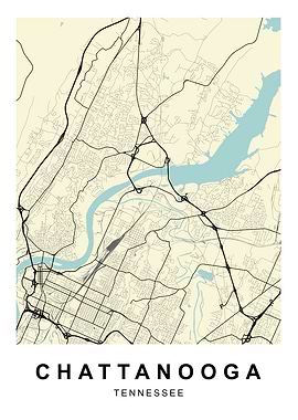 Chattanooga City Map