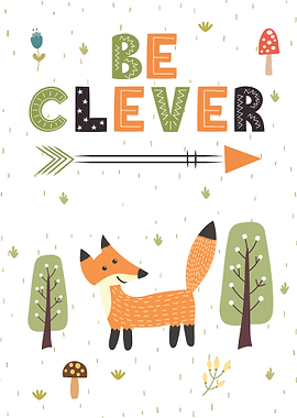 Be Clever Fox Forest Kids