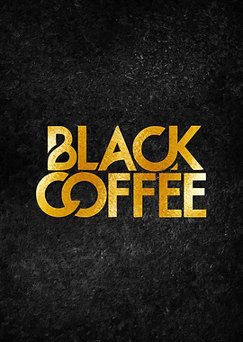 black coffee