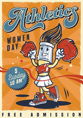 College Vintage Poster 07