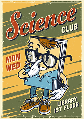 College Vintage Poster 10