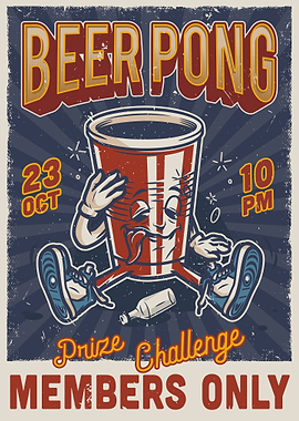 College Vintage Poster 01