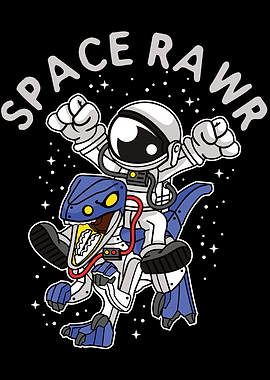 Space Rawr Astronaut