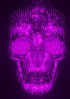 Neon Skull