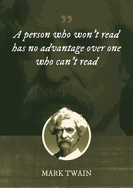 A person who wont read