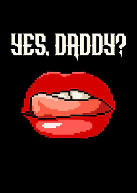 Pornographic Lips pixels