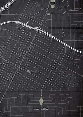 Las Vegas Downtown Map