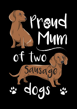 Mum of two Sausage Dogs