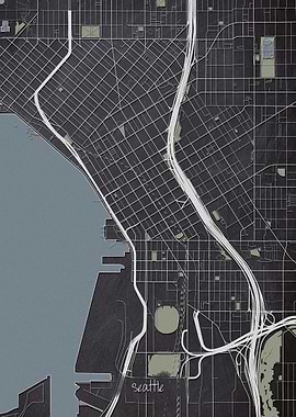 Seattle Downtown Map