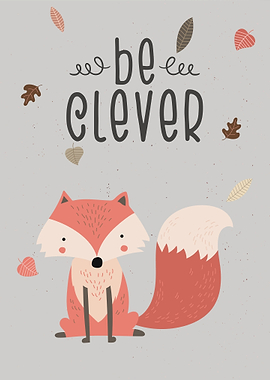Be Clever Woodland Fox