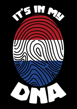 Netherlands flag dutch dna