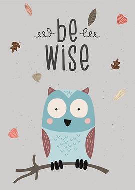 Be Wise Woodland Owl