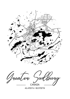 Greater Sudbury Area Map