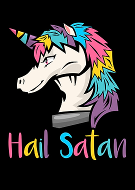 Hail Satan Unicorn