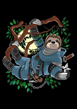 Sloth Ninja Samurai