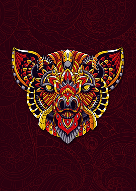 Mandala Pig