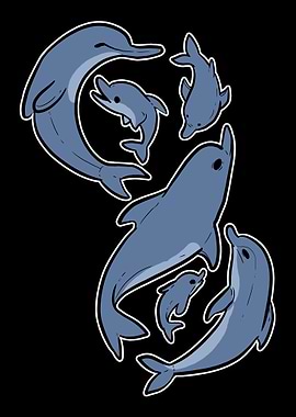 Dolphin Sea Swim Swimmer o