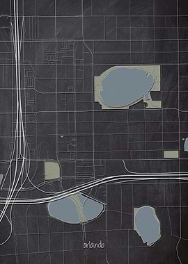Orlando Downtown Map