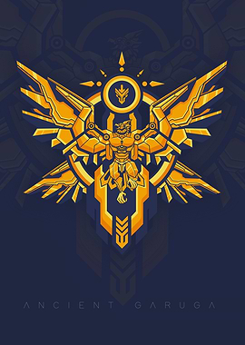 Ancient Garuda eagle