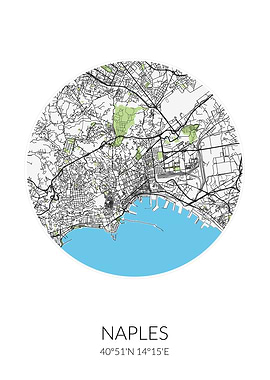 Naples Circle City Map