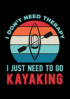 Kayaking Funny Kayaker