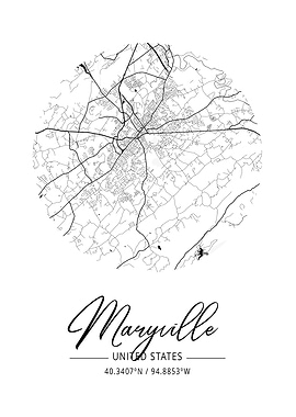 Maryville Area City Map
