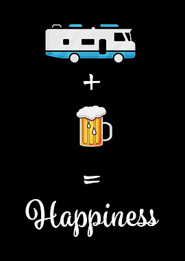 RV and Beer equals happy