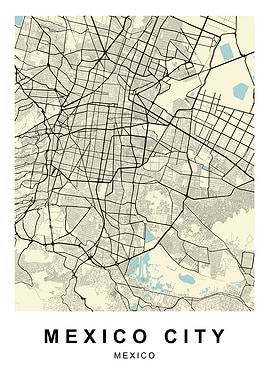 Mexico City Map
